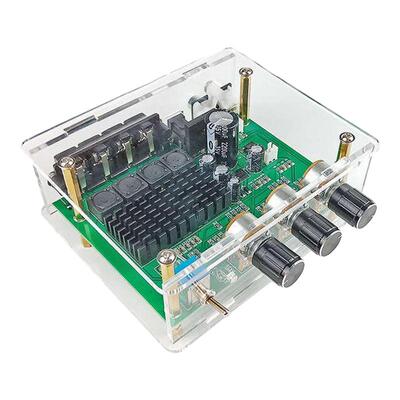 tpa3116d2数字功放板 2*80w双声道音频放大器模块大功率