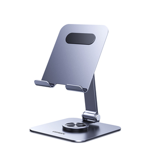 绿联手机平板支架桌面旋转适用ipad Pro支撑架折叠便携金属懒人直播绘画学习手机架支架多功能拍摄架2026新款