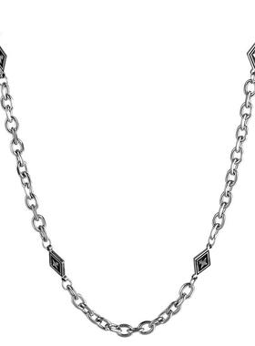 王嘉尔同款芒星项链男款潮流钛钢锁骨链配饰链子男女生卫衣链礼物