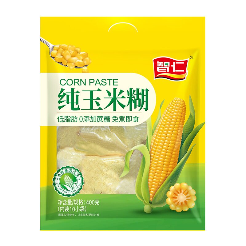 智仁纯玉米糊400克独立小包装