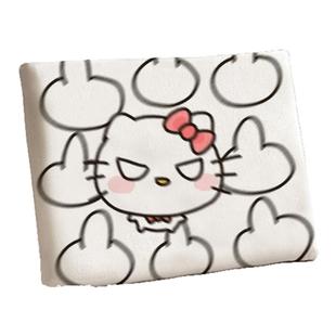 琛鸣Kitty凯蒂猫精神状态头像坐垫学生宿舍卡扣椅子凳子记忆棉垫
