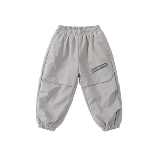 右欧童装男童工装裤加绒山系女童运动裤秋冬新款儿童宝宝保暖裤子