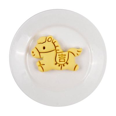 新年小马一口馒头模具2026马上有