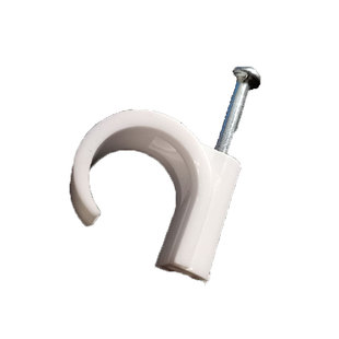 特种钢钉管卡20加厚4分pe勾型线管固定管夹6分u型水泥钉卡水管扣