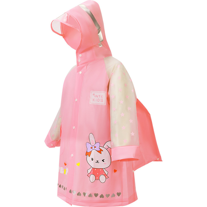 儿童雨衣小学生专用一年级男孩女孩防暴雨幼儿园上学全身防水雨披