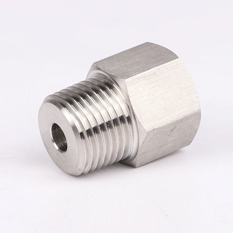 不锈钢转换接头rc3/8外螺纹转1/4npt外丝-g1/2外螺纹m20*1.5-g3/4