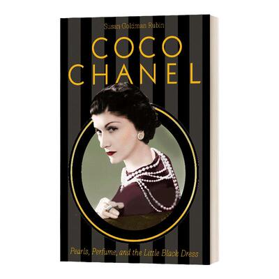 英文原版 Coco Chanel 可可香奈儿 珍珠 香水和小黑裙 精装 英文版 Susan Goldman Rubin 进口英语原版书籍