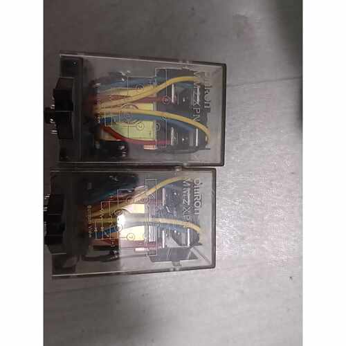 下单前咨询2个欧姆龙MM2XP继电器，DC24V，大八脚，拆机件，实物