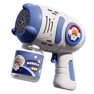 太空萌熊泡泡机【翻转不漏液】