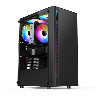 航嘉机箱台式机亚克力侧透