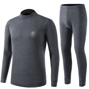 南极人秋衣秋裤男士套装纯棉薄款衣裤棉毛衫全棉保暖内衣男青少年