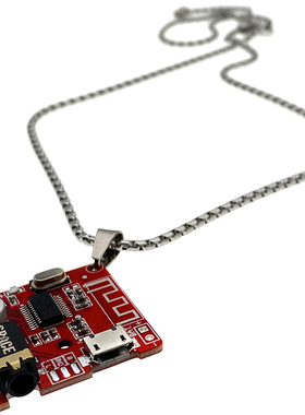 未来电子风电路板音乐项链毛衣链