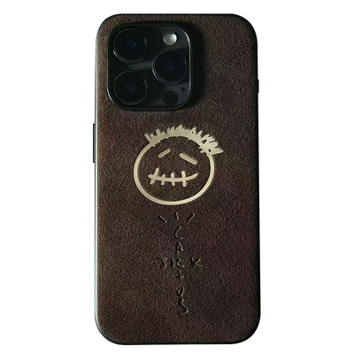 Travisscott潮牌笑脸苹果手机壳