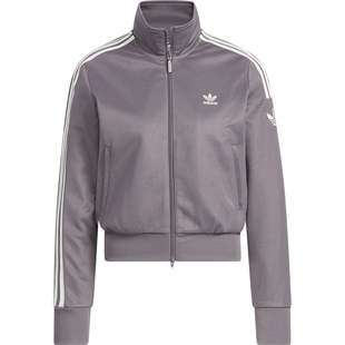 Adidas/阿迪达斯正品三叶草女士户外立领短款经典运动外套KB4516