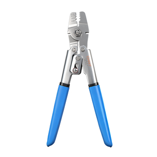 8字铝套钳海钓钳鱼钩钳钢丝绳剪断铝扣钳HS-712铝套压接钳套装