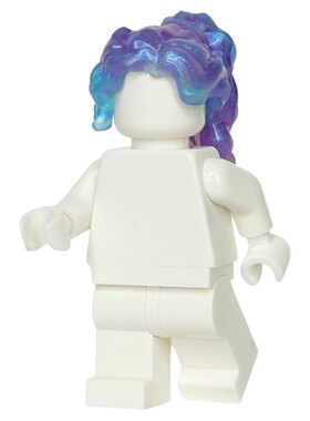 Lego 乐高 人仔 配件 头发 女士 荧光彩色 drm001 伊兹 1987pb01