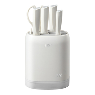 王麻子钛金刀具套装家用貔貅厨房全套刀具切肉切菜刀砧菜板二合一