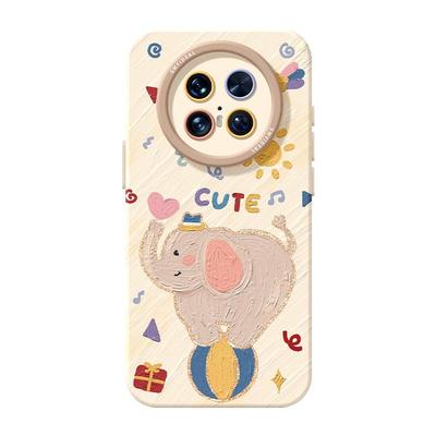 杂耍大象适用华为mate80pro手机壳mate60的新款套mt30系列硅胶pro保护套mete50全包防摔mata40高级感十mate80