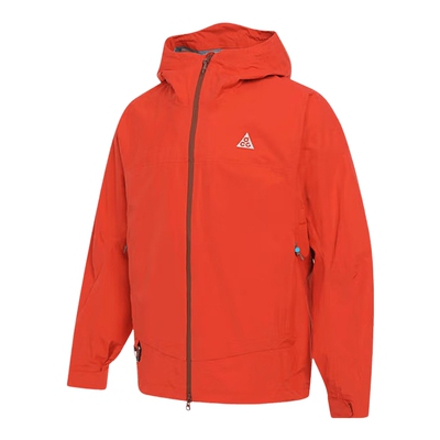 NIKE耐克硬壳外套男秋季ACG户外徒步登山拒水连帽夹克HJ2688-633