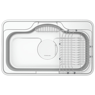韩国巨杉水槽大单槽不锈钢厨房水盆洗菜盆套餐阳台下沉式台下盆
