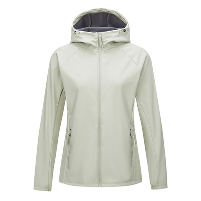 防风防泼水加绒软壳外套