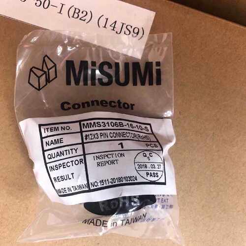 溢价-MISUMI 原厂MMS3106B-16-10-S 连接器