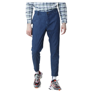 波顿2025年春夏季新薄款牛仔裤男士百搭直筒韩版修身高端品牌裤子