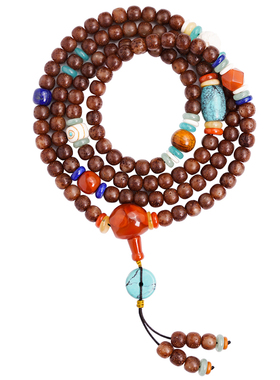 福果地绿松石星月菩提108颗情侣