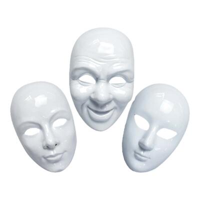 空白面具手绘面具HuiTaiDIY