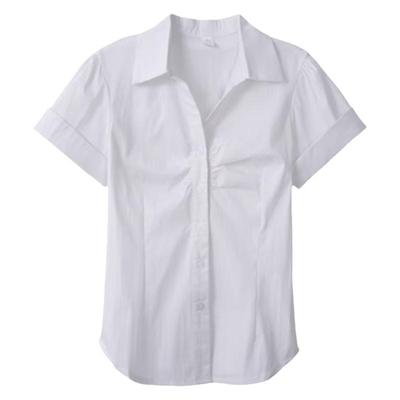 短袖气质职业工作服衬衫制服套装