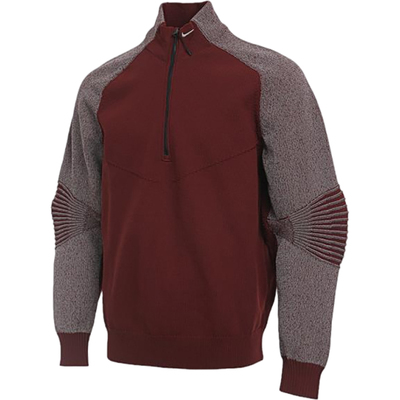 Nike/耐克正品2025冬季款男士日常立领针织拼接套头衫HV1400-619