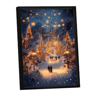 星光潮汐生日礼物定制蓝牙音响创意灯光画摆件情人新年送男女朋友