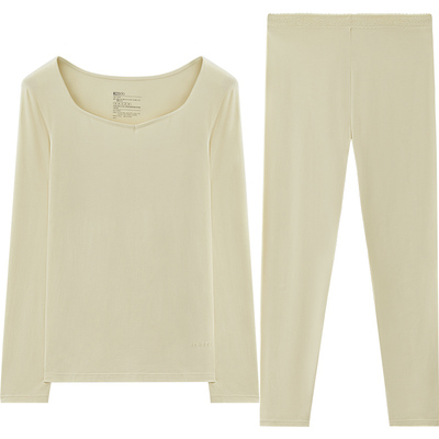 红豆绒棉花糖保暖内衣抗静电