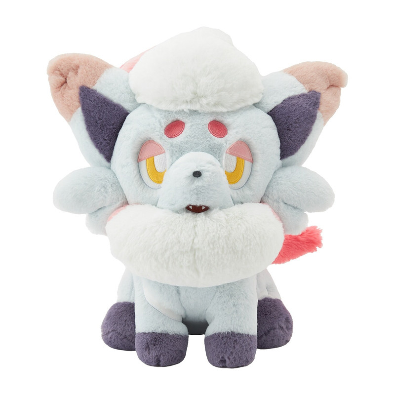 日本正版宝可梦Pokemon抱枕娃娃松软伊布娃娃索罗亚超能妙喵
