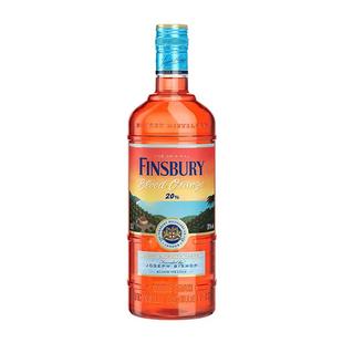 Finsbury金酒血橙杜松子酒英国进口洋酒20%vol芬伯利700ml