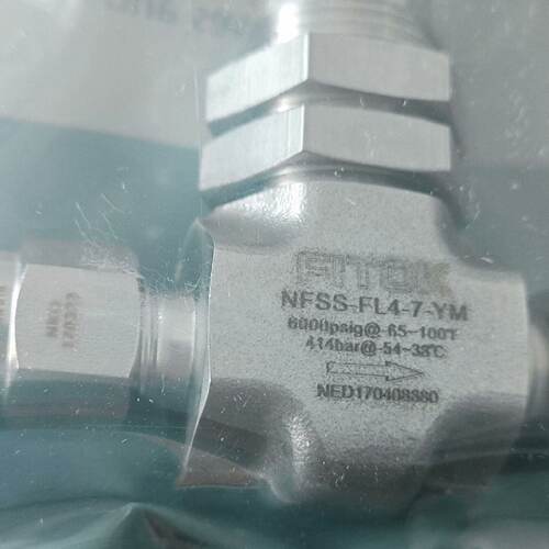 议价FITOK飞托克 针型阀 NFSS-FL4-7-YM 全新原装 316不锈钢材质