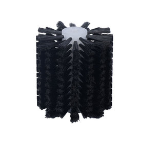 定做各类异性工业毛刷辊尼龙滚筒刷抛光清洗机毛刷空心圆柱形毛刷