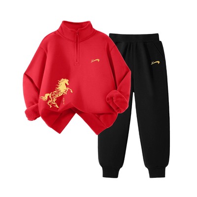 贵人鸟童装儿童套装2025新款