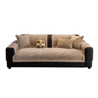 高端防滑皮沙发垫现代轻奢四季通用2025新款冬加厚简约防猫抓套罩