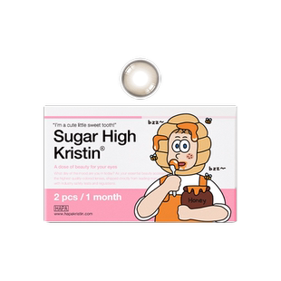 Hapa Kristin美瞳日抛小直径危险蜜糖韩国隐形眼镜10片