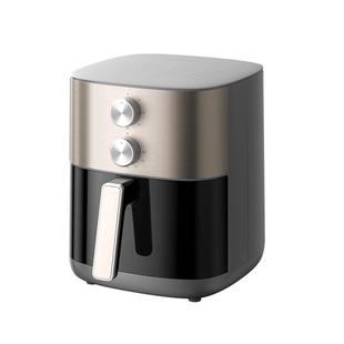 美的空气炸锅家用双热源6.5L大容量可视双旋钮智能多功能2025新款