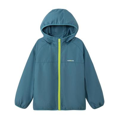 左西女童防风防水摇粒绒冲锋衣