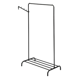 IRIS爱丽思日式落衣架落地卧室简易晾衣架组装单杆式挂衣架爱丽丝