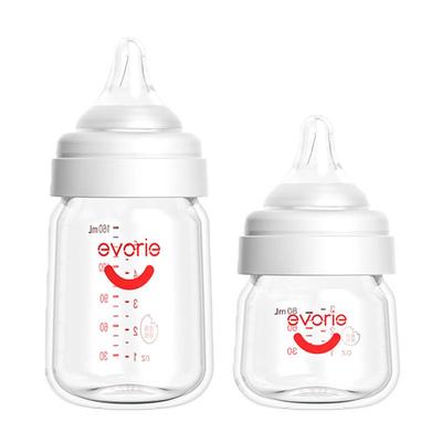 evorie爱得利玻璃奶瓶新生儿