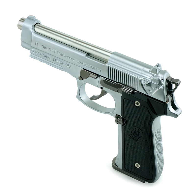 1:2.05合金枪模伯莱塔M92A1玩具模型可抛壳拆卸男孩玩具 不可发射