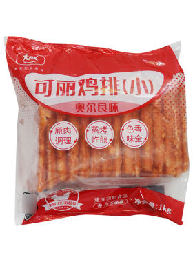 大成可丽鸡排奥尔良味1kg/包