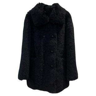 顽童托卡羊羔毛皮毛一体中长款2025新款皮草女毛毛外套冬季年轻款