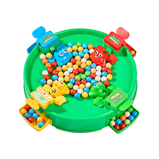 青蛙吃豆儿童玩具抖音贪吃豆亲子互动3到6岁男孩女孩益智桌面游戏