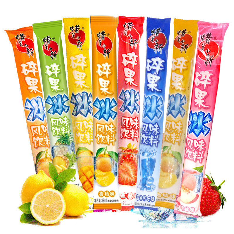 蜡笔小新碎果冰85ml大份量新果冻/布丁