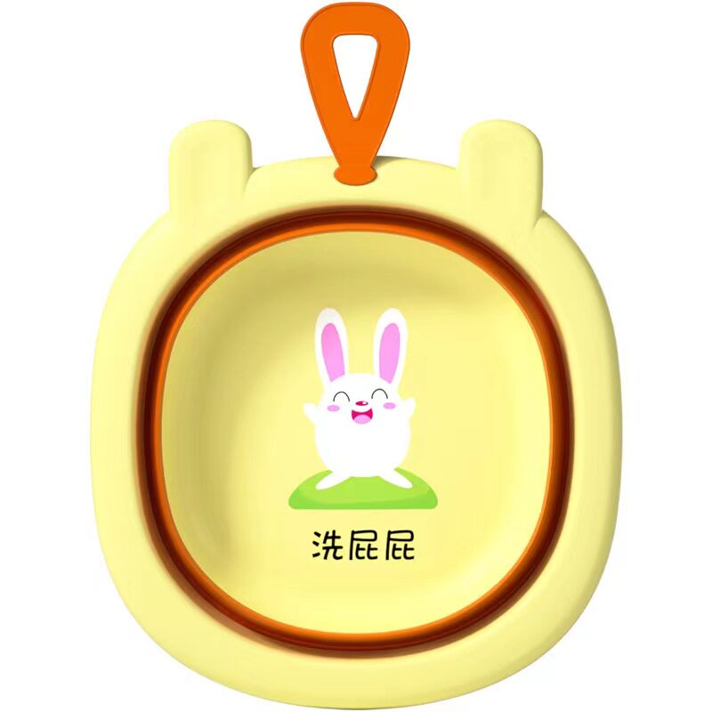 可折叠脸盘儿童便携式新生
